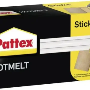 Vezi acum Batoane adeziv 11 mm 200 mm transparent 1000 g 50 buc. Pattex PTK1