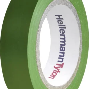 Bandă izolatoare HelaTape Flex 15 verde (L x l) 10 m x 15 mm HellermannTyton 710-00103 Nu rata