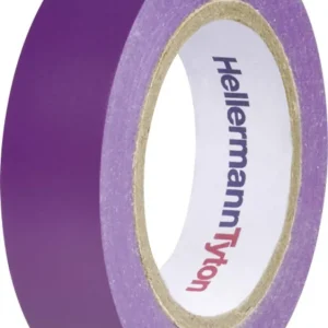 Bandă izolatoare HelaTape Flex 15 violet (L x l) 10 m x 15 mm HellermannTyton 710-00109 Ofertă limitată