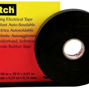 Chilipir Bandă electroizolantă din cauciuc autovulcanizant Scotch 23 (L x l) 9.15 m x 19 mm negru 3M