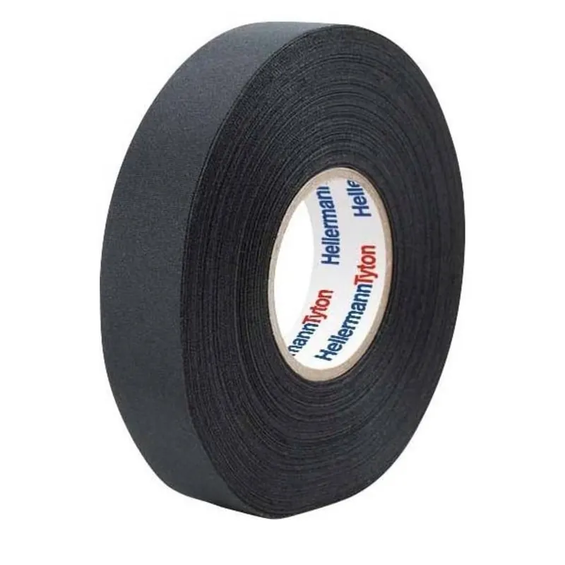 Bandă adezivă izolatoare poliester (L x l) 25 m x 19 mm negru HellermannTyton HTAPE-PROTECT250-PET-BK 712-10003 Ofertă de sezon