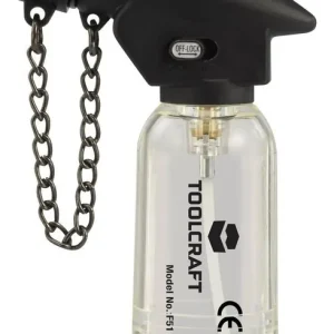 Arzător cu gaz cu aprindere piezo Toolcraft, 1300 °C, 70 min. Ofertă limitată