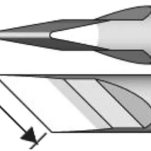 Vârf de lipit formă specială de lamă 0.3 mm JBC Tools C210018 Doar azi