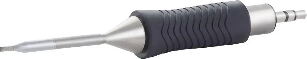 Livrare gratuită Vârf de lipit formă de daltă 1.3 mm lungime 19 mm Weller RTM 013 S MS
