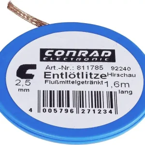 Super ofertă Bandă de dezlipit, 2,5 mm lăţime, 1,6 m lungime