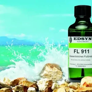 Flux pe bază de apă în sticlă cu perie 50 ml Edsyn FL911 Doar azi