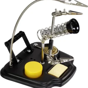 Suport ciocan de lipit cu cleme ajutătoare Toolcraft ZD-10Y Comandă acum