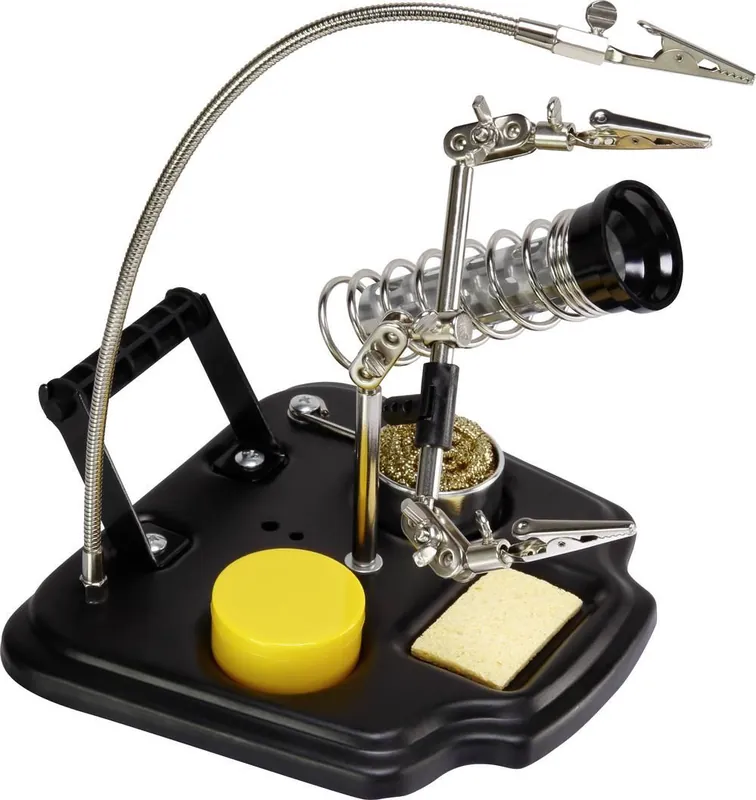 Suport ciocan de lipit cu cleme ajutătoare Toolcraft ZD-10Y Comandă acum