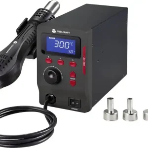 Stație de lipit digitală cu aer cald 800 W 100 - 500 °C TOOLCRAFT LSH-880 Comandă acum