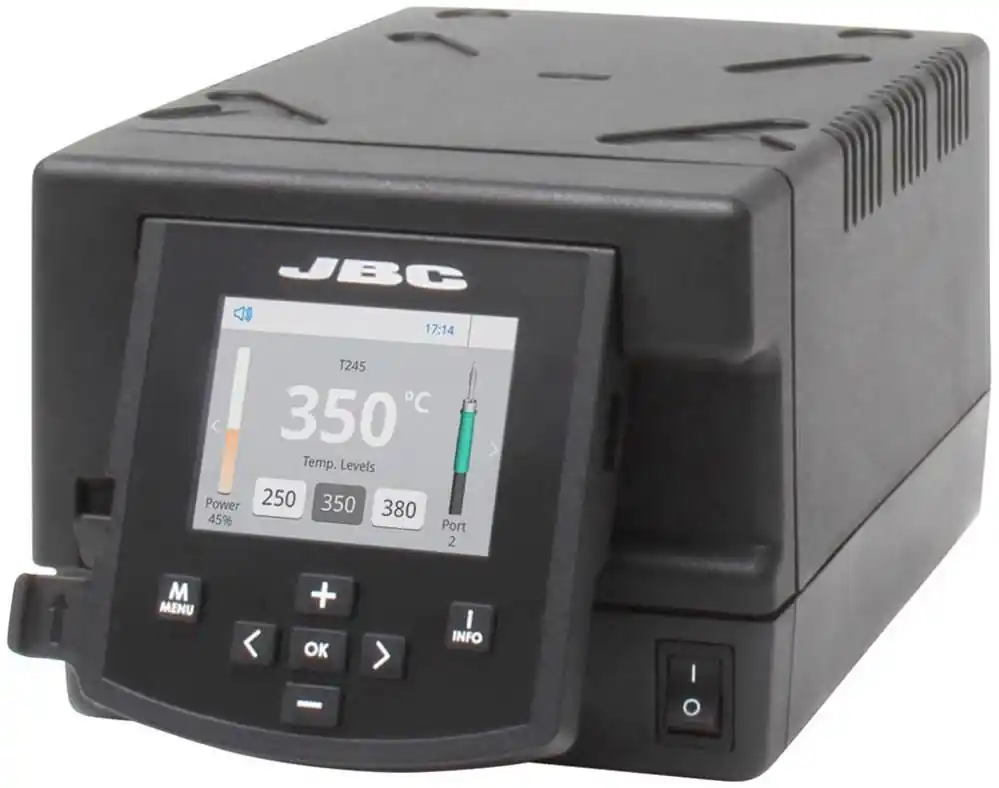 Livrare expres Stație de lipit/dezlipit digitală 90 - 450 °C JBC Tools DDE-2C