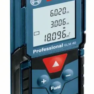 Telemetru profesional cu laser Bosch GLM, 40 m Chilipir