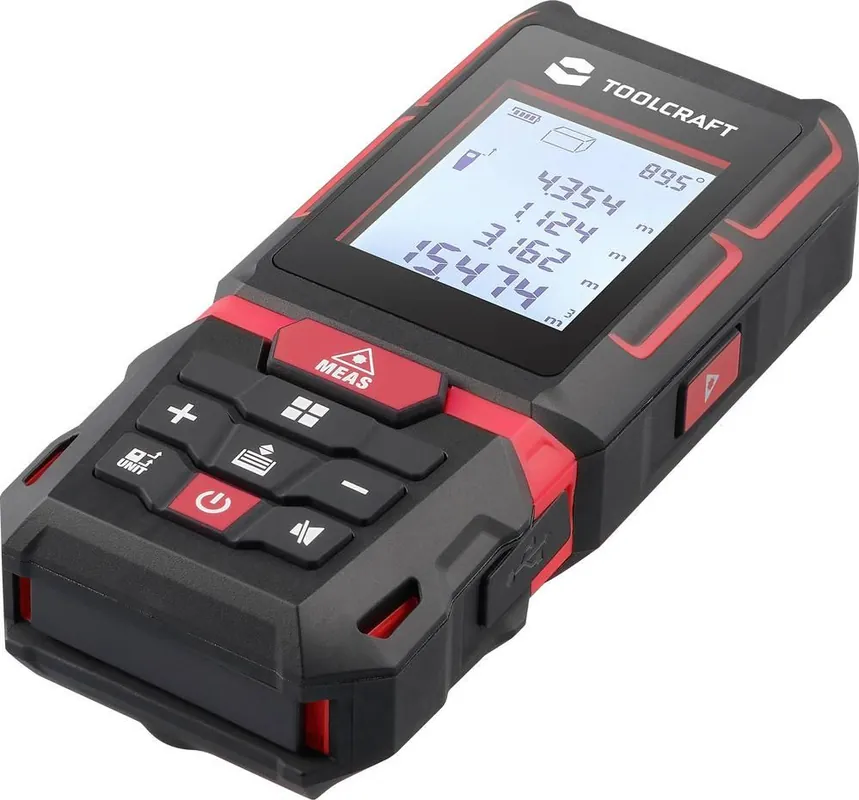 Super ofertă Telemetru cu laser 60 m Toolcraft LDM XG60
