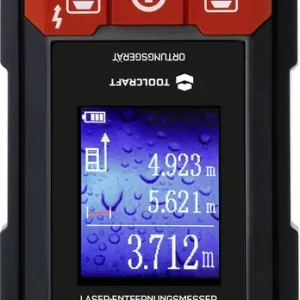 Preferatul clienților Detector cabluri electrice, lemn și metal + telemetru laser Toolcraft LDM D30