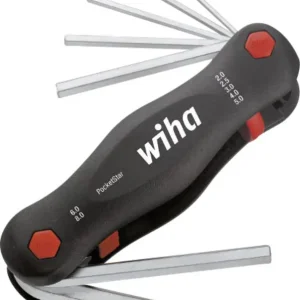 Set chei imbus metric PocketStar, 7 buc. Wiha Retur ușor