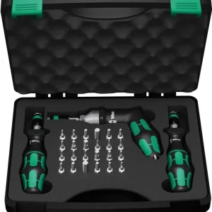 Set șurubelnițe dinamometrice 0.3 - 6 Nm 27 piese Wera 7440/41/42 Plată sigură
