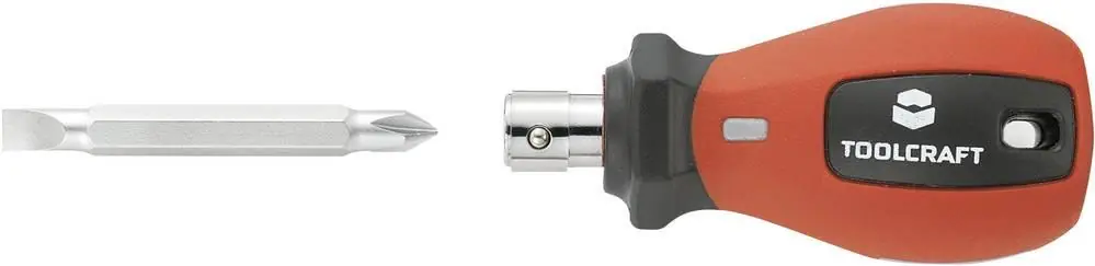 Şurubelniţă cu bit universal reversibil Toolcraft Ofertă exclusivă