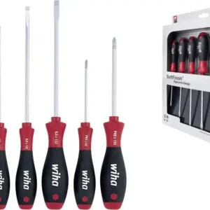 Cumpărături sigure Set șurubelnițe SoftFinish® profil drept/Pozidriv, 6 piese