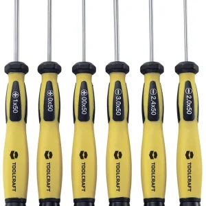 Set șurubelnițe de mare precizie, 6 piese Preferatul clienților