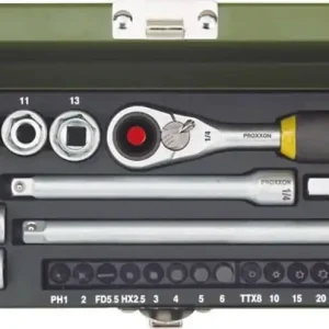 Set chei tubulare, 32 piese, Proxxon Industrial Preț redus