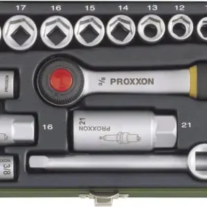 Retur gratuit Trusă de tubulare de 3/8" Proxxon, 24 de piese