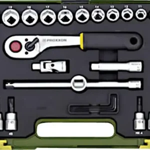Trusă tubulare 3/8" Proxxon, 44 piese Preț redus