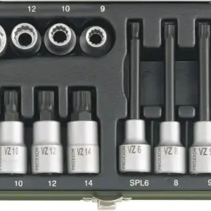 Reduceri Set chei tubulare XZN Proxxon, 18 piese