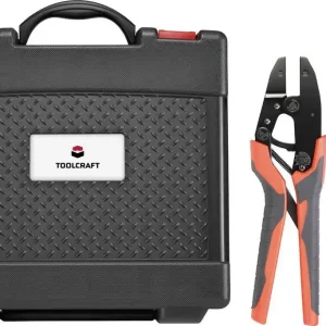 Livrare rapidă Set clește și bacuri de sertizat inclusiv valiză Toolcraft 2196772