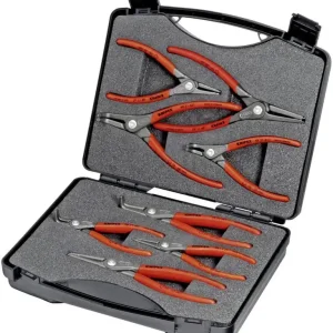 Cumpărături sigure Set cleşti pentru inele de siguranţă 12-25 mm, 19-60 mm 8 piese Knipex 00 21 25