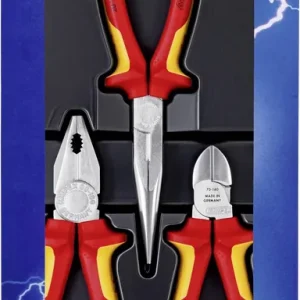 Set clești VDE 3 buc. Knipex 00 20 12 Livrare rapidă