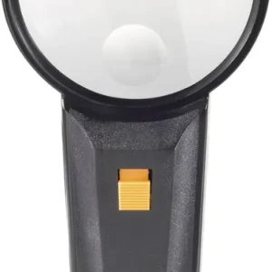 Lupă cu mâner și iluminare led 2 x, 4 x Ø 75 mm Toolcraft Promoție