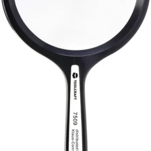 Noutate Lupă portabilă 2.5 x, 5 x Ø lentilă 50 mm Toolcraft