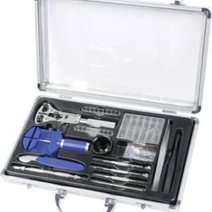Reducere specială Set instrumente de ceasornicărie în valiză din aluminiu