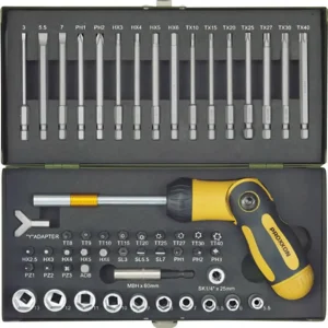 Trusă de biți specială cu șurubelniță cu clichet Proxxon, 54 piese Reducere