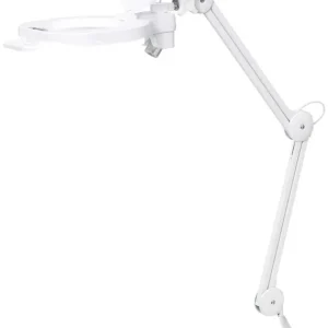 Ofertă limitată TOOLCRAFT TO-8194404 Lampă led cu lupă 133 mm 1,75 x, 4,75 x și clemă de fixare