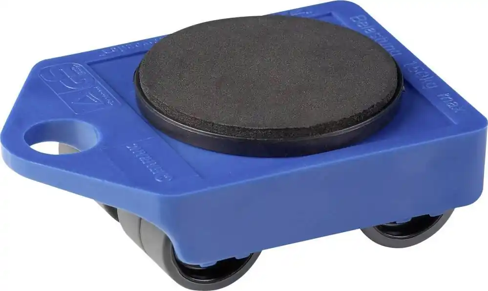 Livrare expres Şasiu de transport 8 roţi, plastic, 150 kg