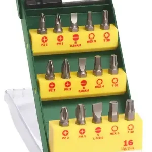 Retur gratuit Set de 16 capete de șurubelniță Bosch