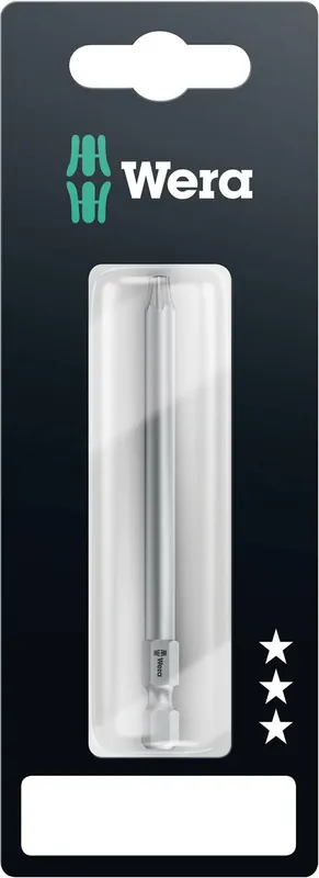 Bit Torx T 10 x 89 mm formă F 6.3 Wera 867/4 Z SB SiS 05073526001 Chilipir