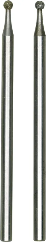 Mai ieftin Piese diamantate pentru șlefuire, Ø 1,8 mm, cap sferic Proxxon