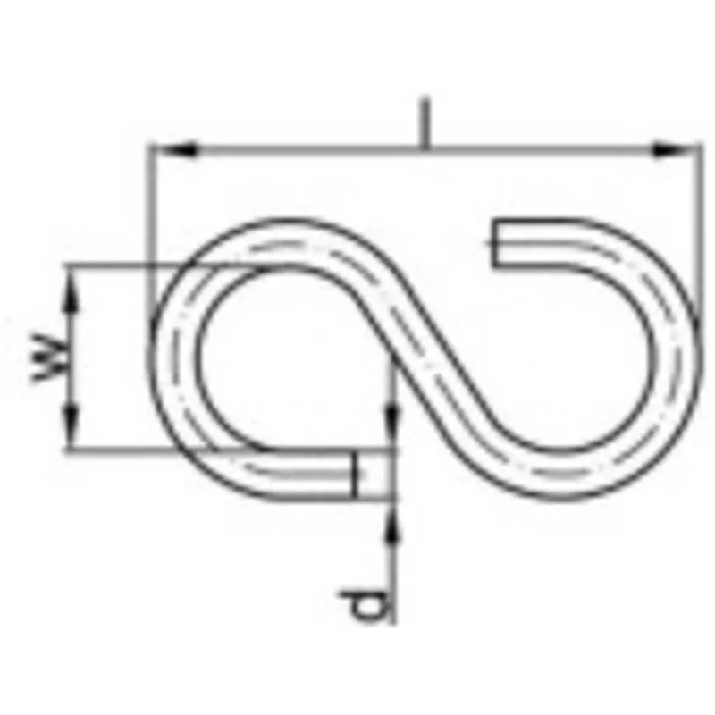 Preț mic Șurub cu cârlig 50 mm oțel zincat 100 buc. Toolcraft 159548