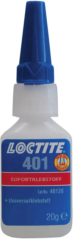 Adeziv instant 20 g Loctite 401 Plată securizată