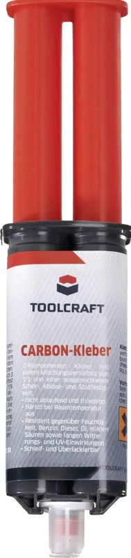 Adeziv bicomponent 25 ml Toolcraft Carbon Transport gratuit