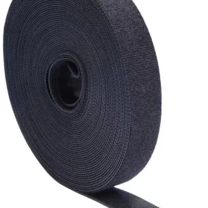 Quadrios 23CA191 Bandă velcro pentru legare (L x l) 10 m x 20 mm negru Discount