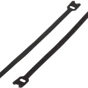 Colier cablu adeziv (L x l) 200 mm x 7 mm negru 1 buc. Basetech 98001c378 Popular