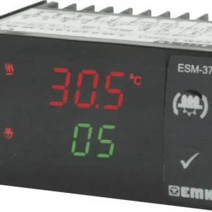 Ultima șansă Regulator de temperatură și umiditate releu 3 A, SSR (L x l x î) 65 x 76 x 35 mm Emko ESM-3722.5.6.6.0.2/01.01/1.6.6