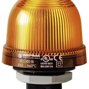 Semnalizator luminos galben lumină continuă Werma 815.300.00 Discount