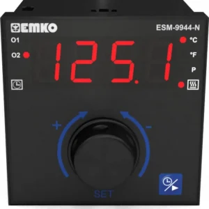 Livrare gratuită Regulator de temperatură Pt100, J, K, R, S -200 la 1700 °C Emko ESM-9944-N