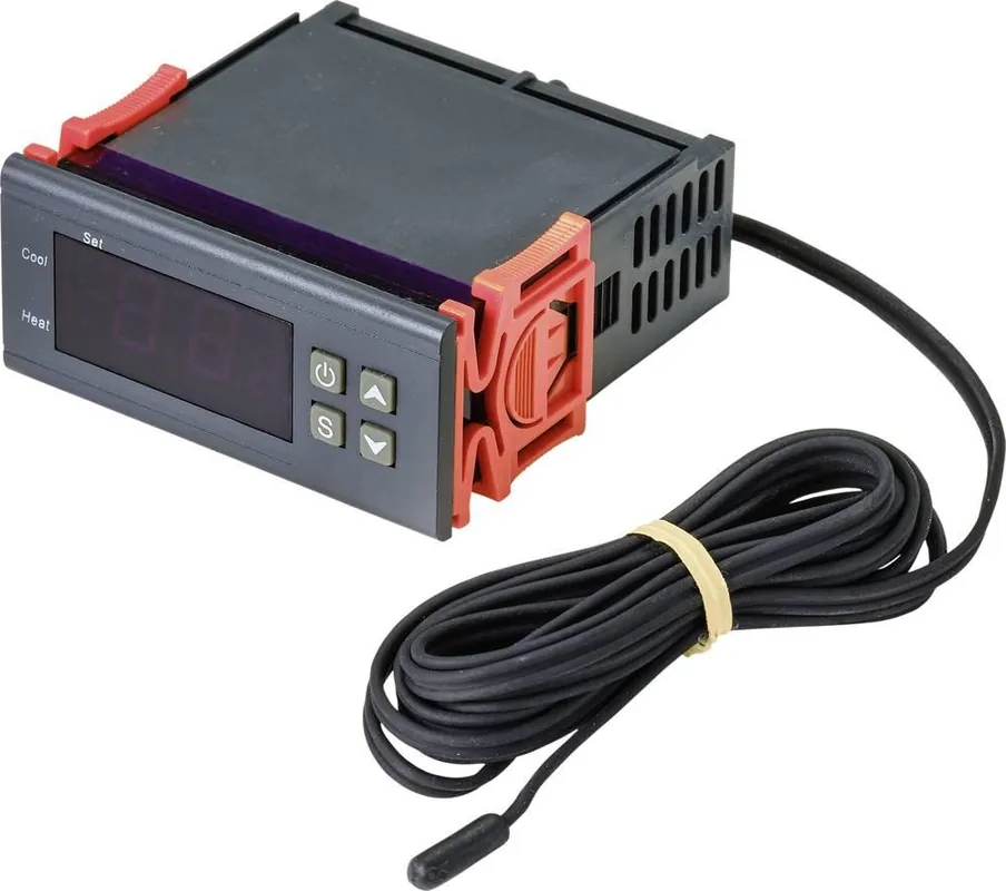 Chilipir Regulator de temperatură NTC -50 la 99 °C releu 10 A (L x l x î) 75 x 85 x 34.5 mm Tru Components