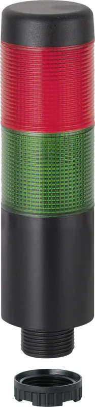 Reducere extra Coloană de semnalizare led 24 V/DC/AC verde, roşu Werma Signaltechnik 698.120.75 K37