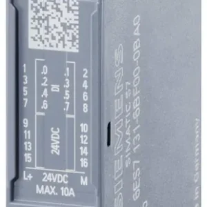 Popular Modul intrare digitală DI 8 x 24 V/DC HF Siemens 6ES7131-6BF00-0CA0