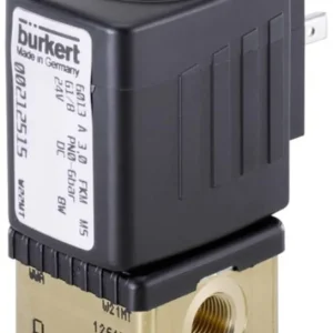 Ventil electromagnetic cu comandă directă 24 V/DC racord G 3/8 Bürkert 134256 6013 Expediere rapidă